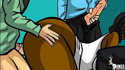 Talabalar maktabdan keyin qora tanli o'qituvchi bilan jinsiy aloqada bo'lishadi